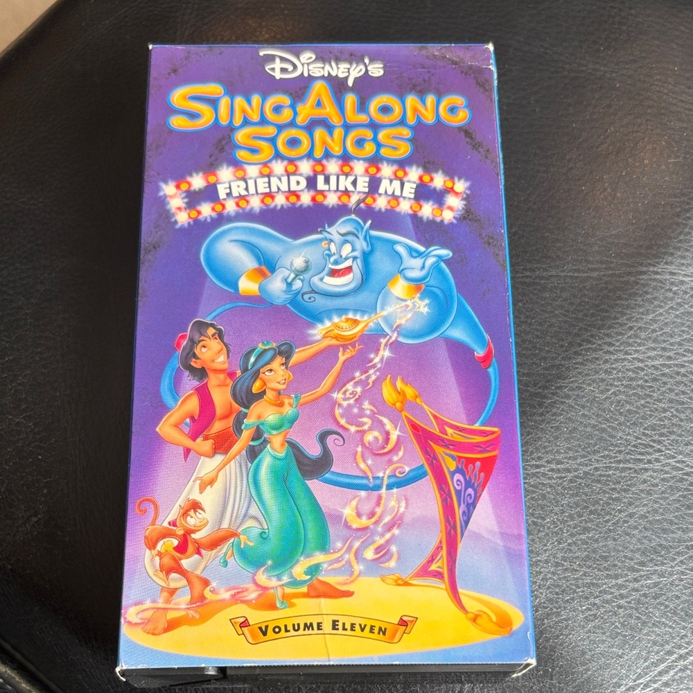 Disney Sing Along Songs Friend Like Me VHS